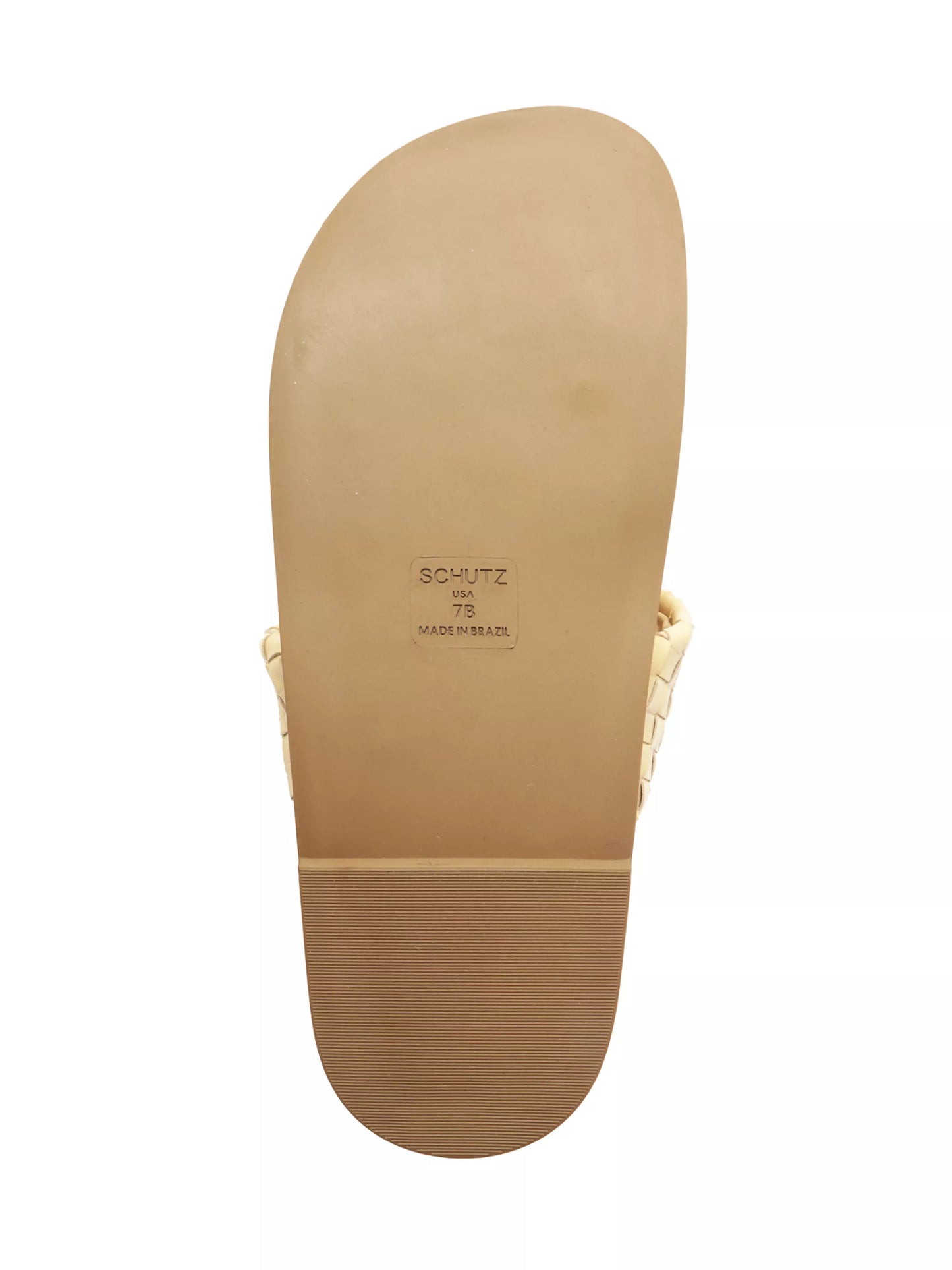 Schutz Kareena Knot Sporty Sandal - Natural Nibs