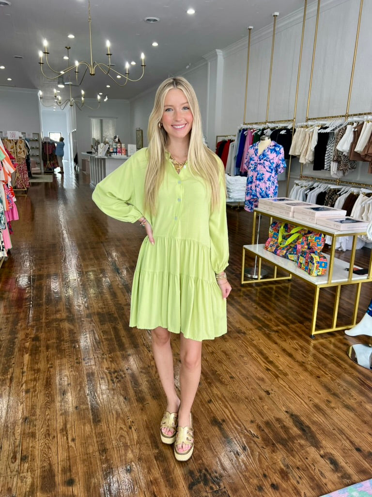 Resort Dress - Pistachio