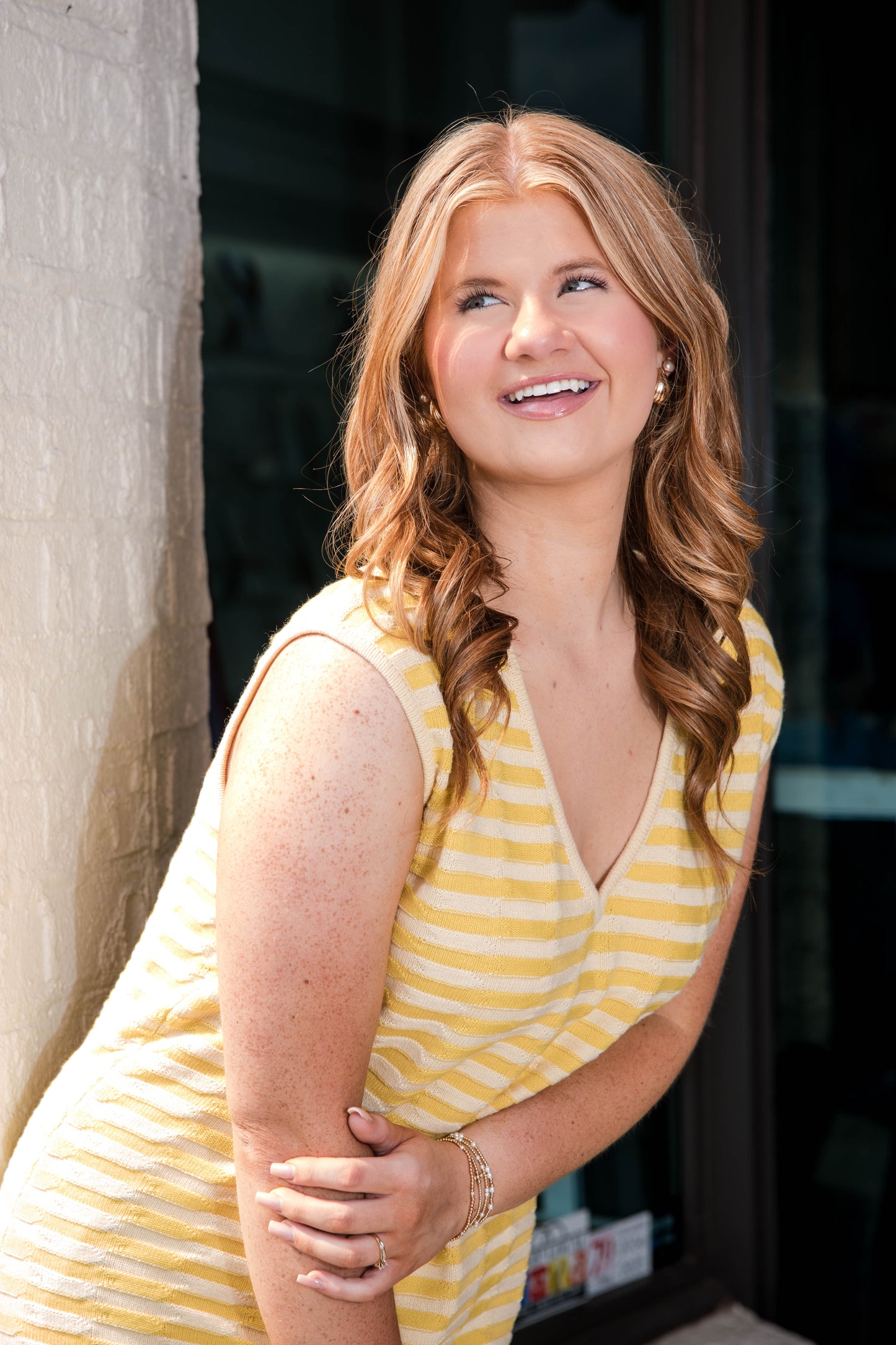 Madelyn Dress - Bright Yellow