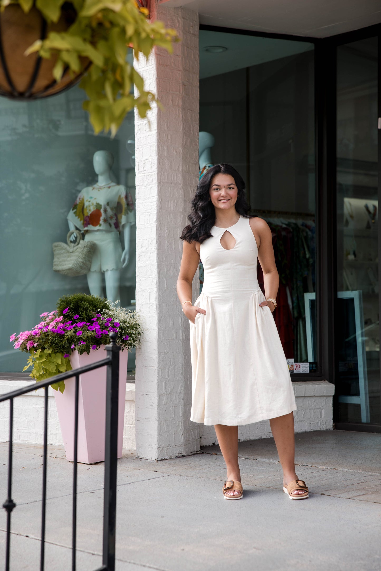 Everleigh Dress - Natural