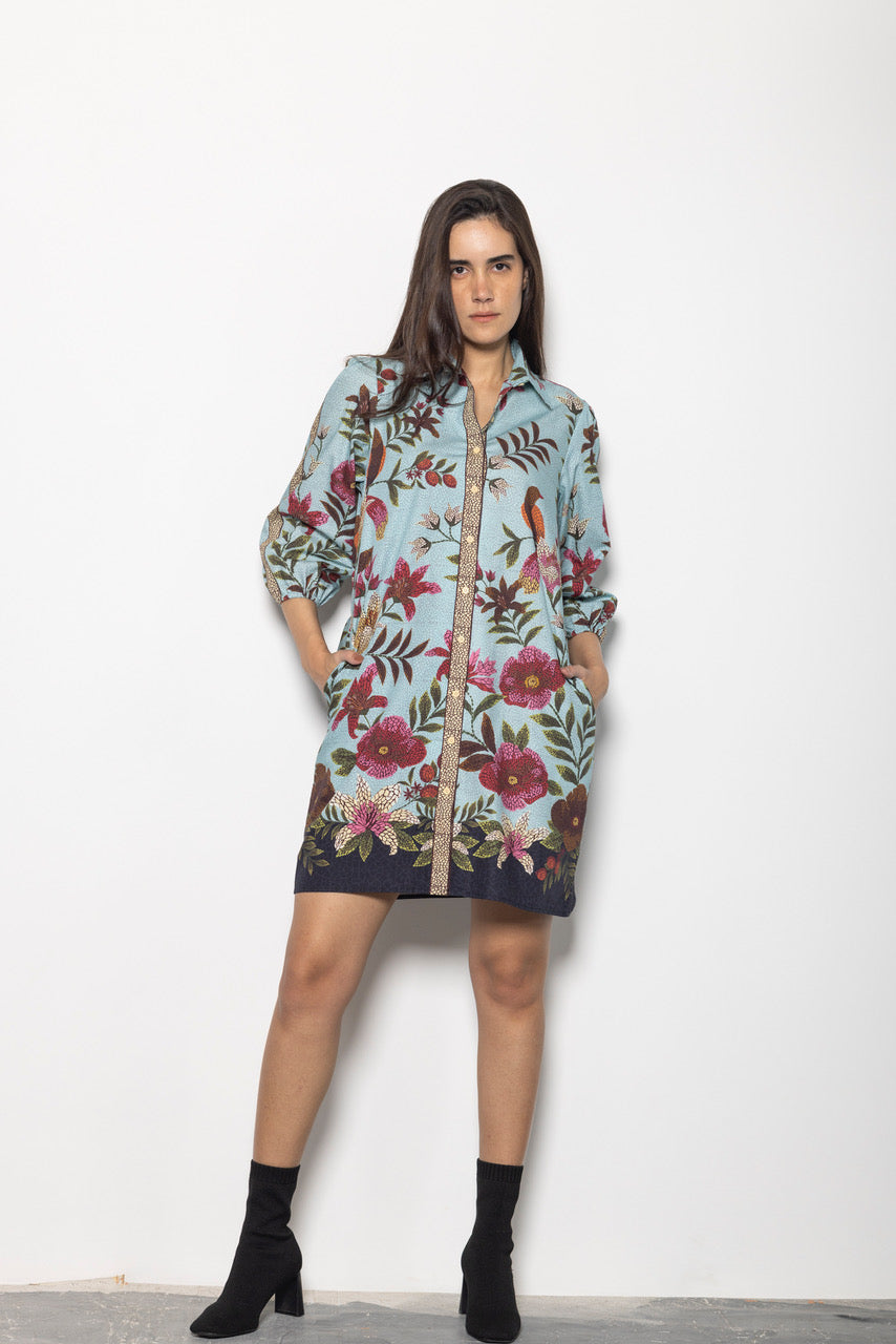 Ava Dress - Opal Mosaic