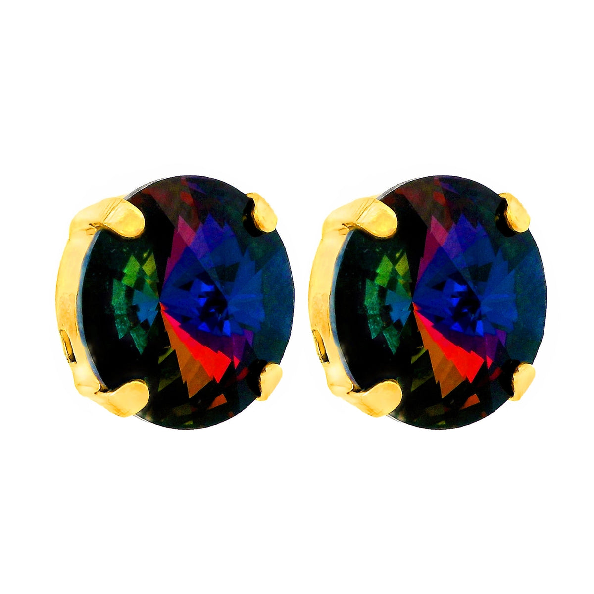TOVA The Basics Studs Earring - Aqua Volcano