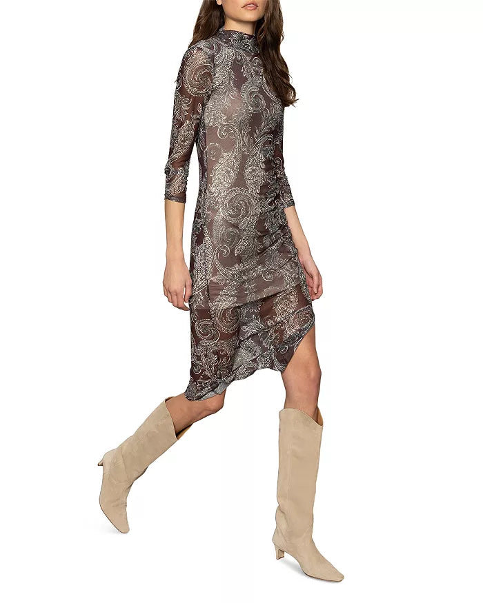 Night Out Mock Dress - Mineral Paisley