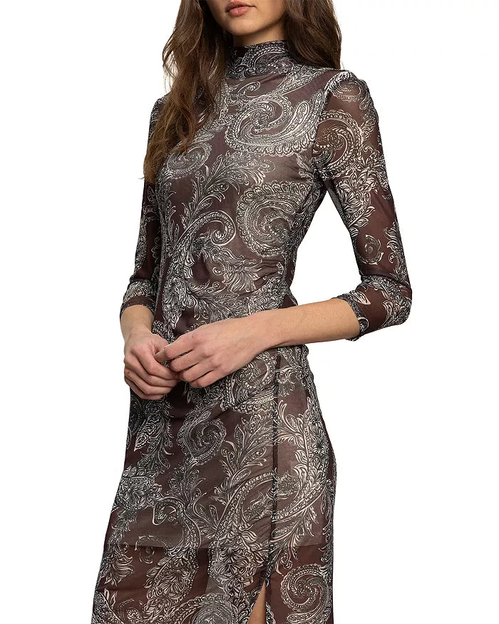 Night Out Mock Dress - Mineral Paisley
