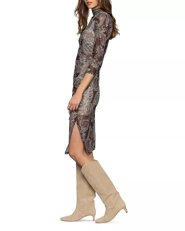 Night Out Mock Dress - Mineral Paisley