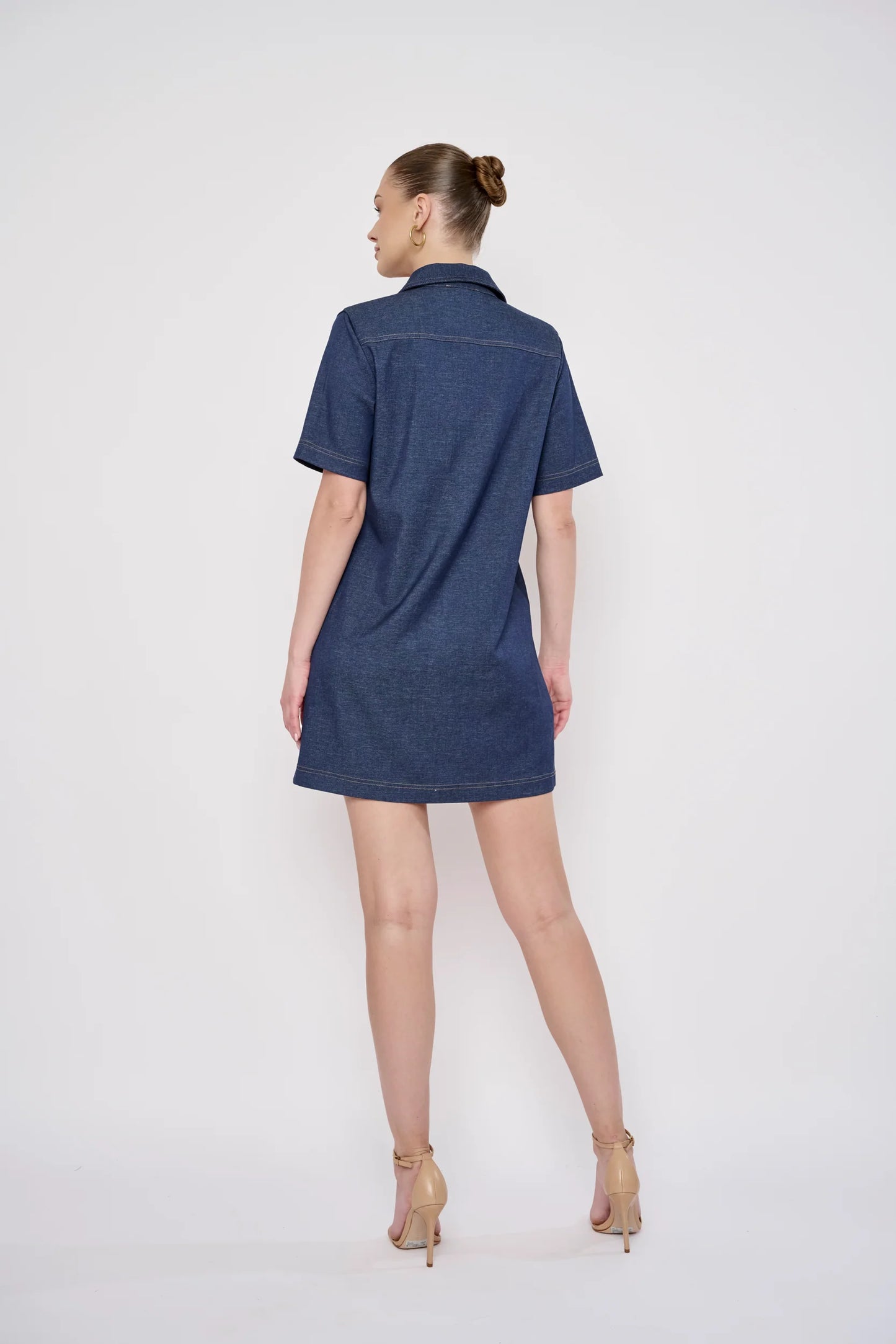 Alix Dress - Denim