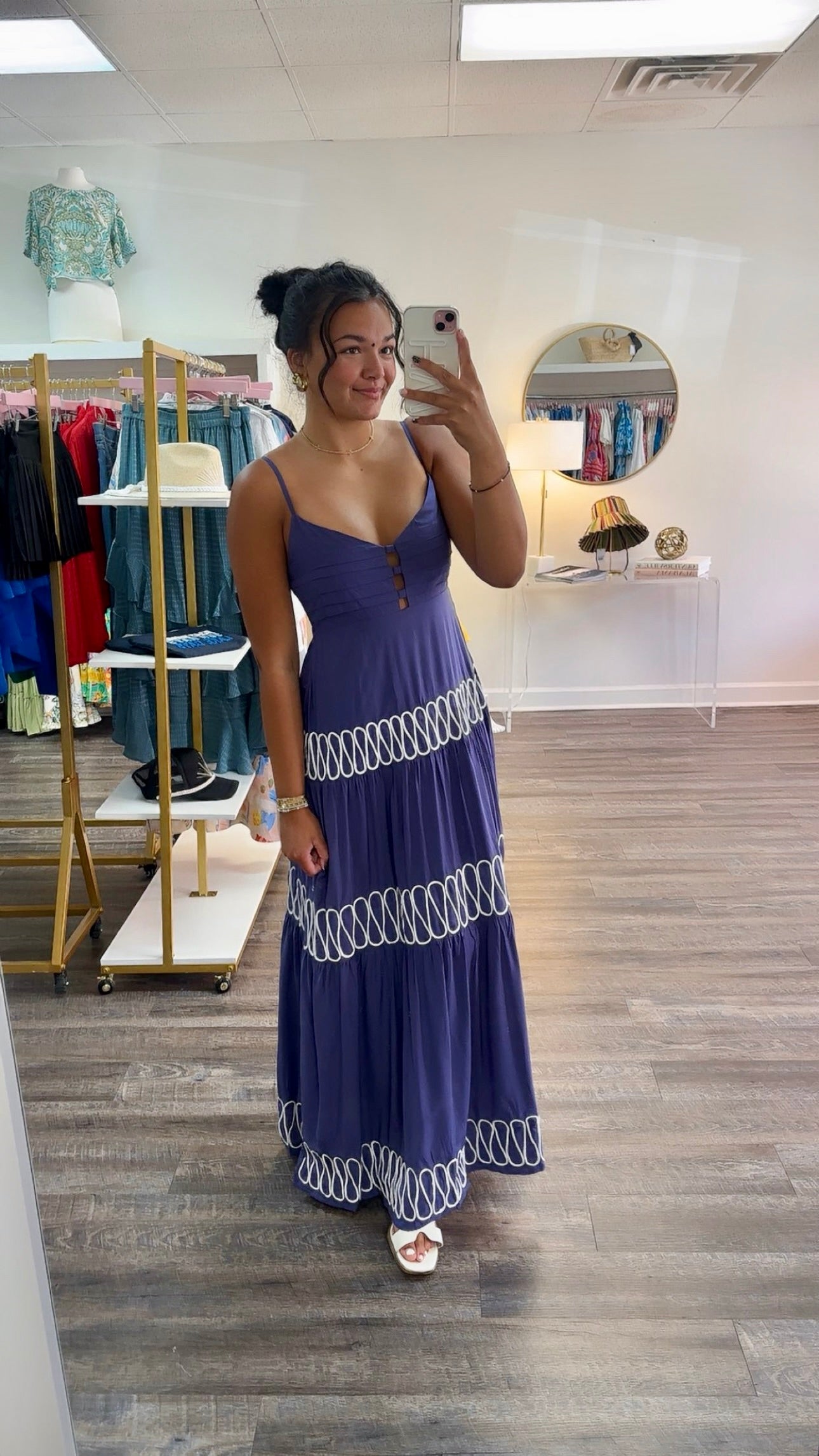 Florence Maxi Dress - Sapphire
