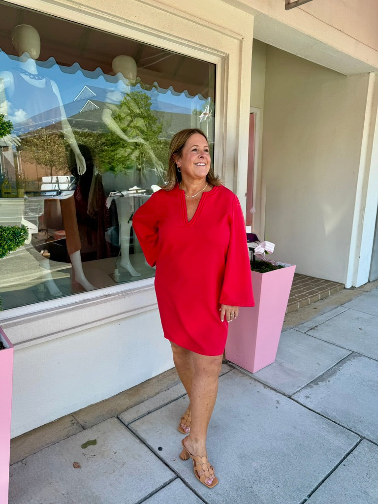 Skyler Dress - Carnelian