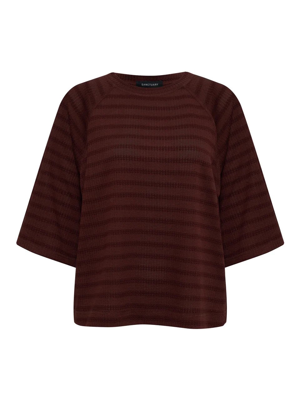Boxy Raglan Tee Shirt - Chicory