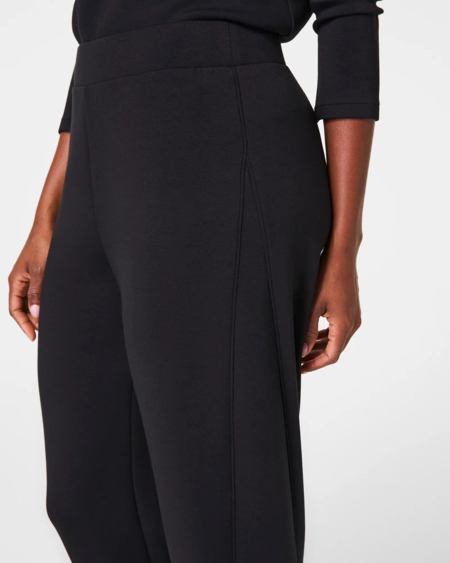 Spanx AirEssentials Barrel Leg Pant - Very Black