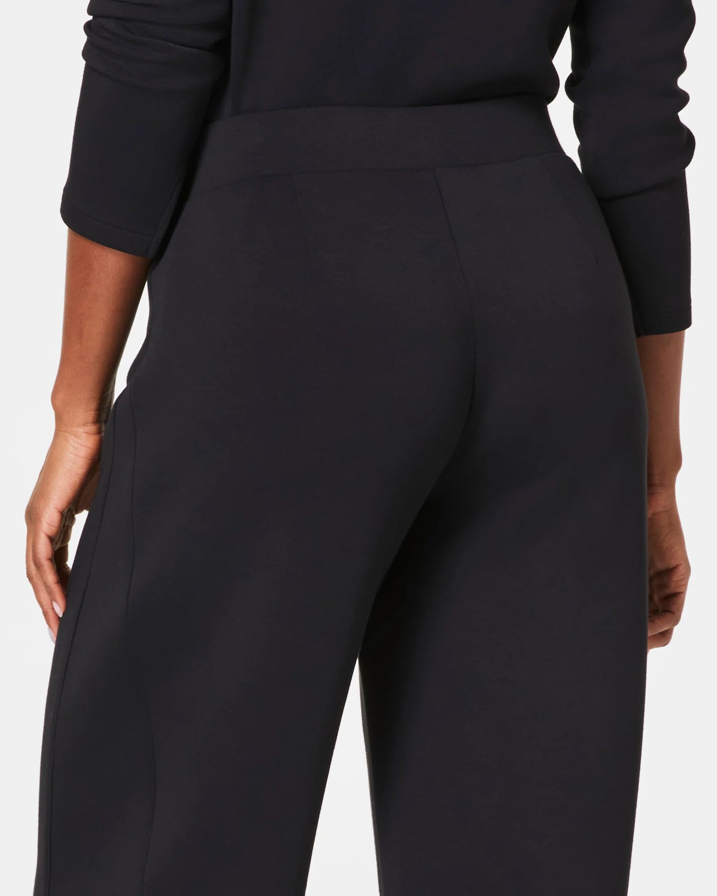 Spanx AirEssentials Barrel Leg Pant - Very Black