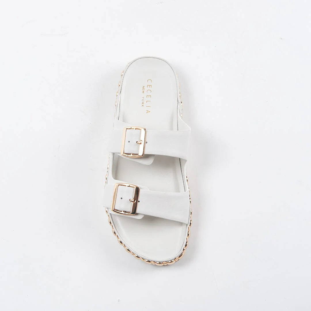 Emma Sandal - White
