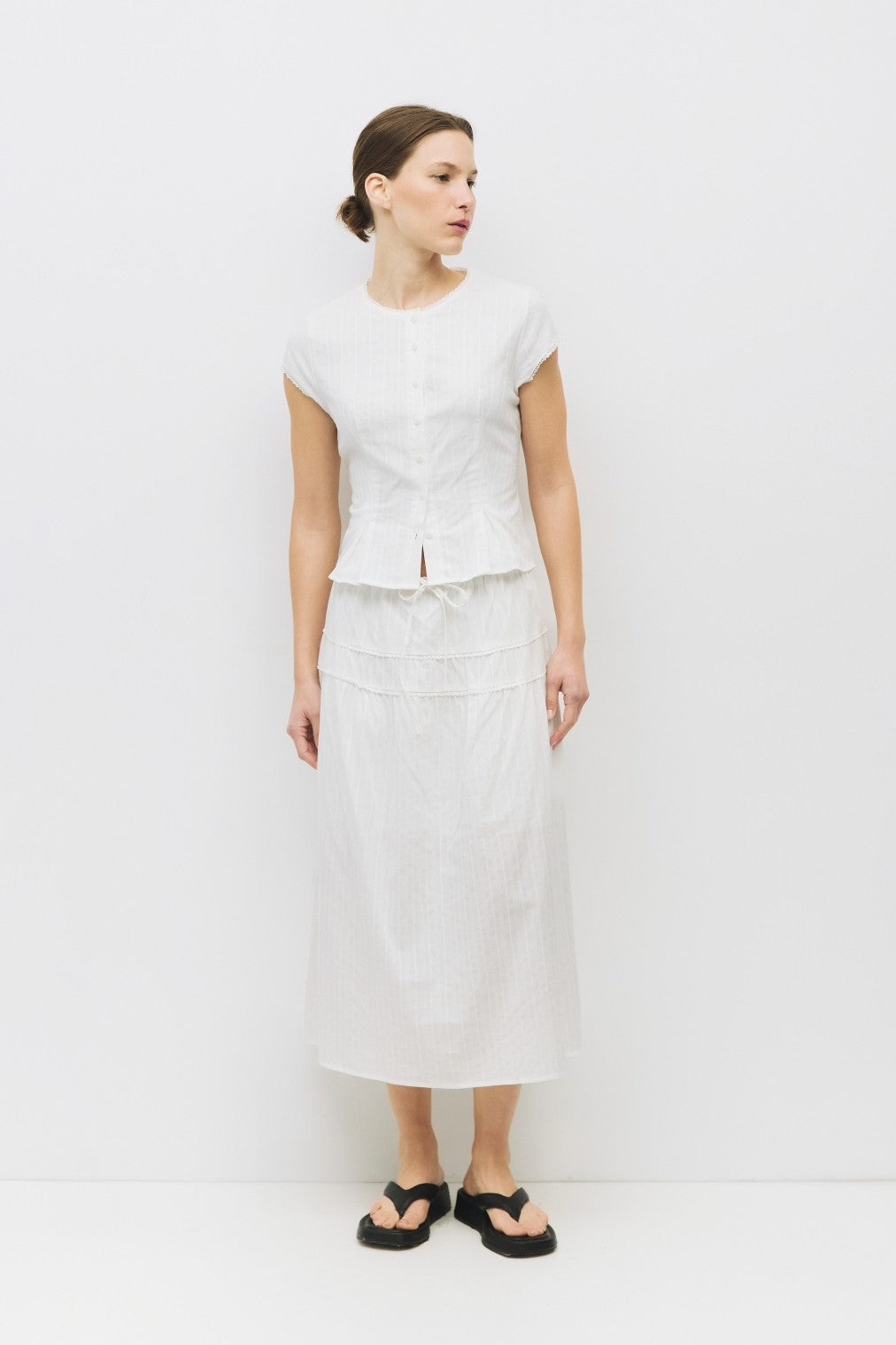 The Keaton Top - White