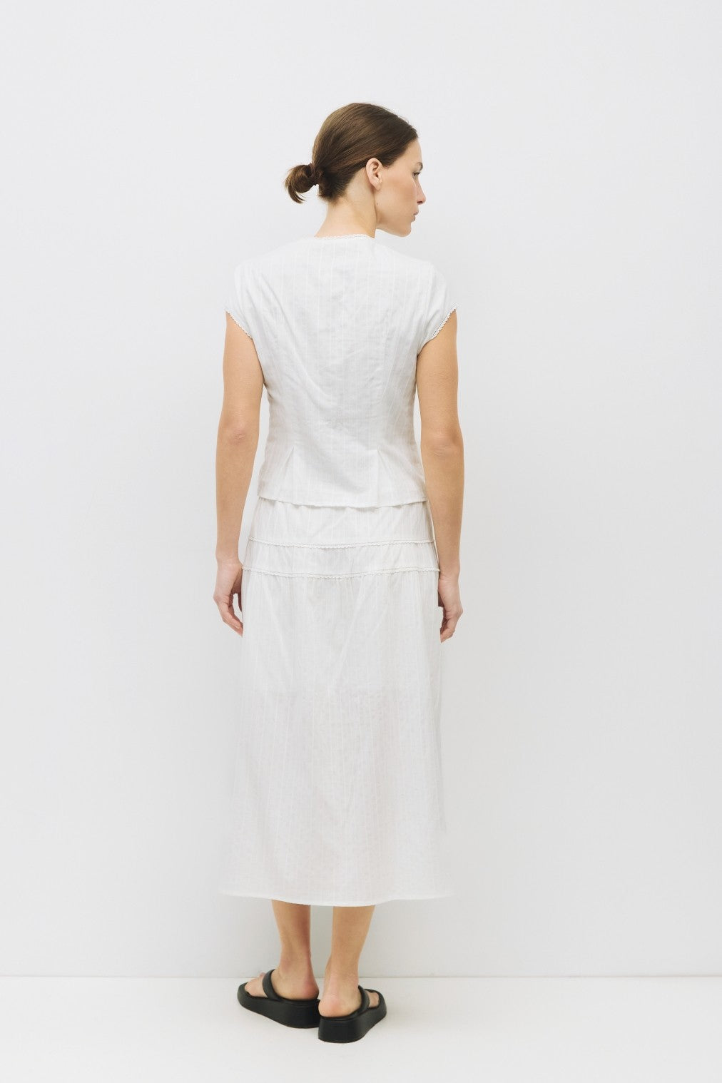 The Keaton Top - White