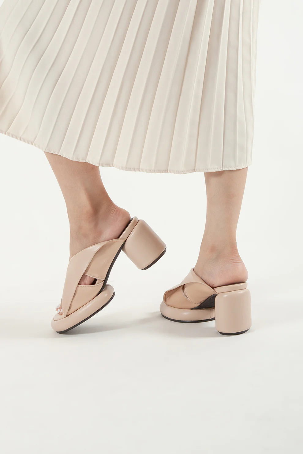 MOD Collar Mule Sandal - Pink