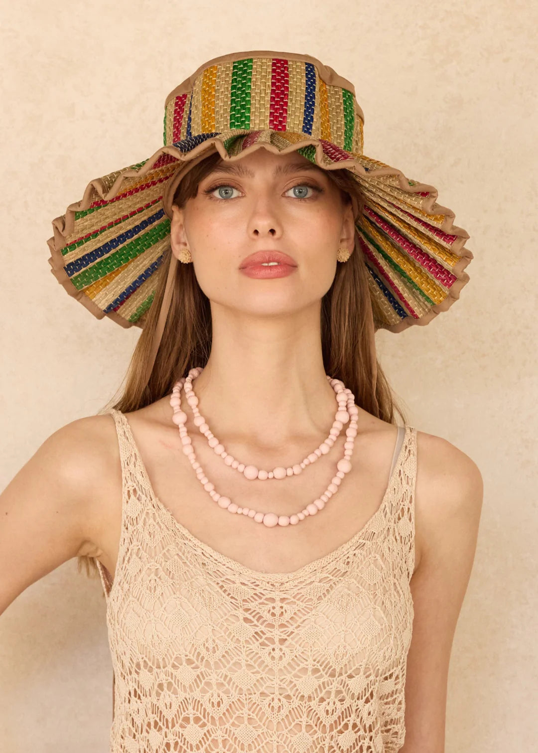 Lorna Murray Luxe Capri Hat - Crayons - Tan