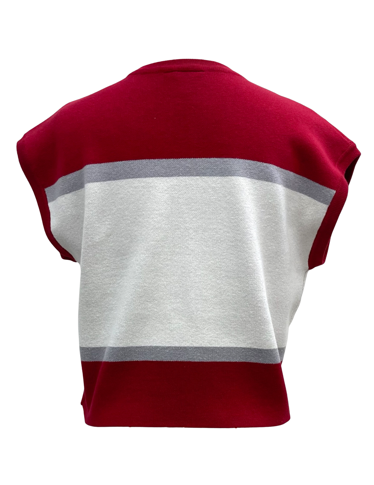 Queen of Sparkles Licensed 'Bama' Colorblock Jewel Letter Short Sleeve Sweater