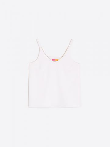 Zina Tank Top - White