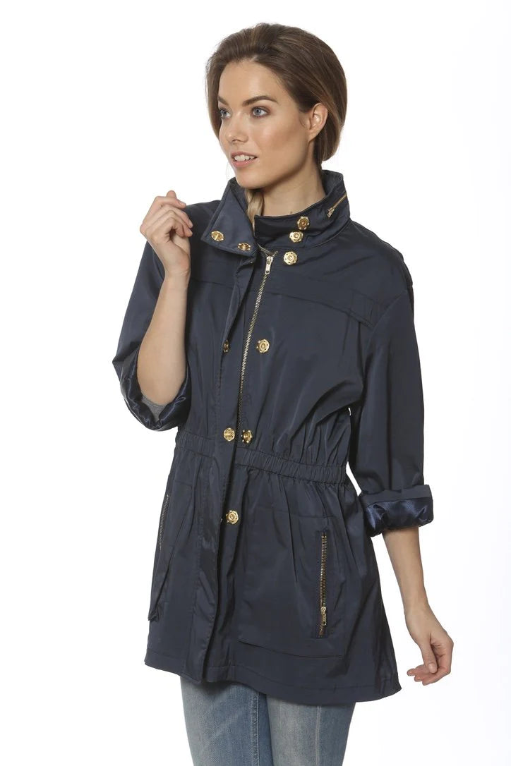 Tess Rain Jacket - Navy