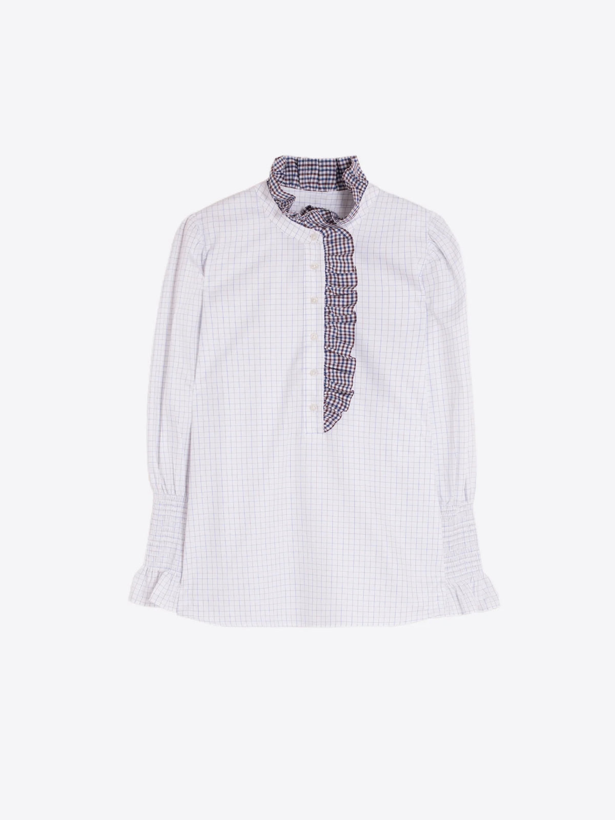 Mini Plaid Shirt - Two-Tone