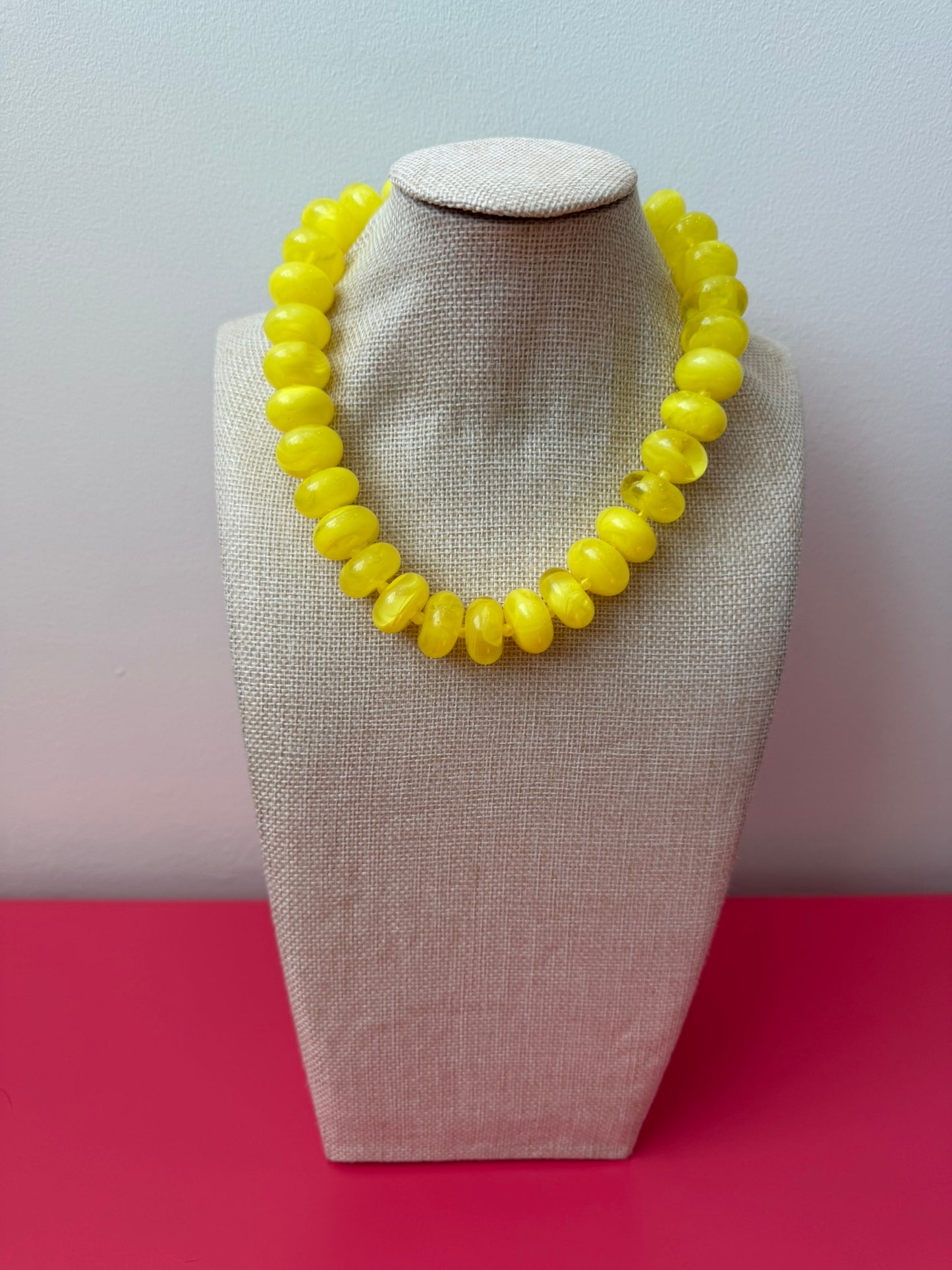 Lois Necklace - Yellow