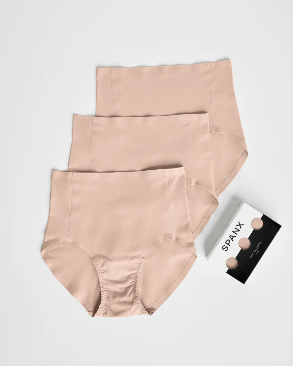 Spanx Fit-To-You Brief 3-Pack Box - Naked 2.0