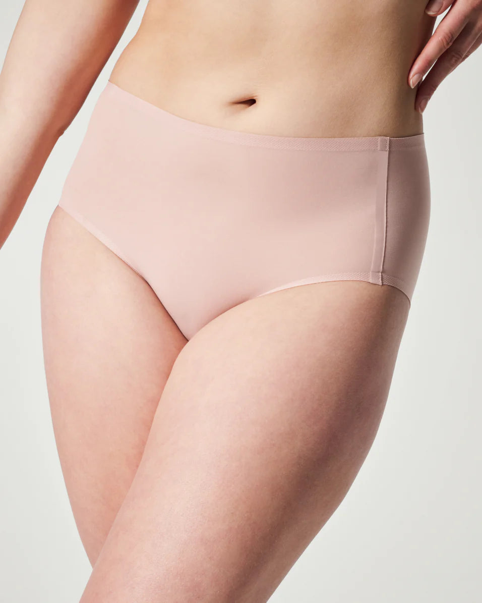 Spanx Fit-To-You Brief 3-Pack Box - Very Black/Naked 2.0/Vintage Rose