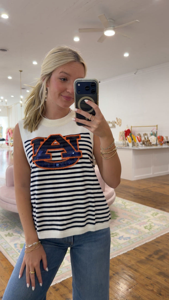Queen of Sparkles Licensed Auburn Knit Tank Top
