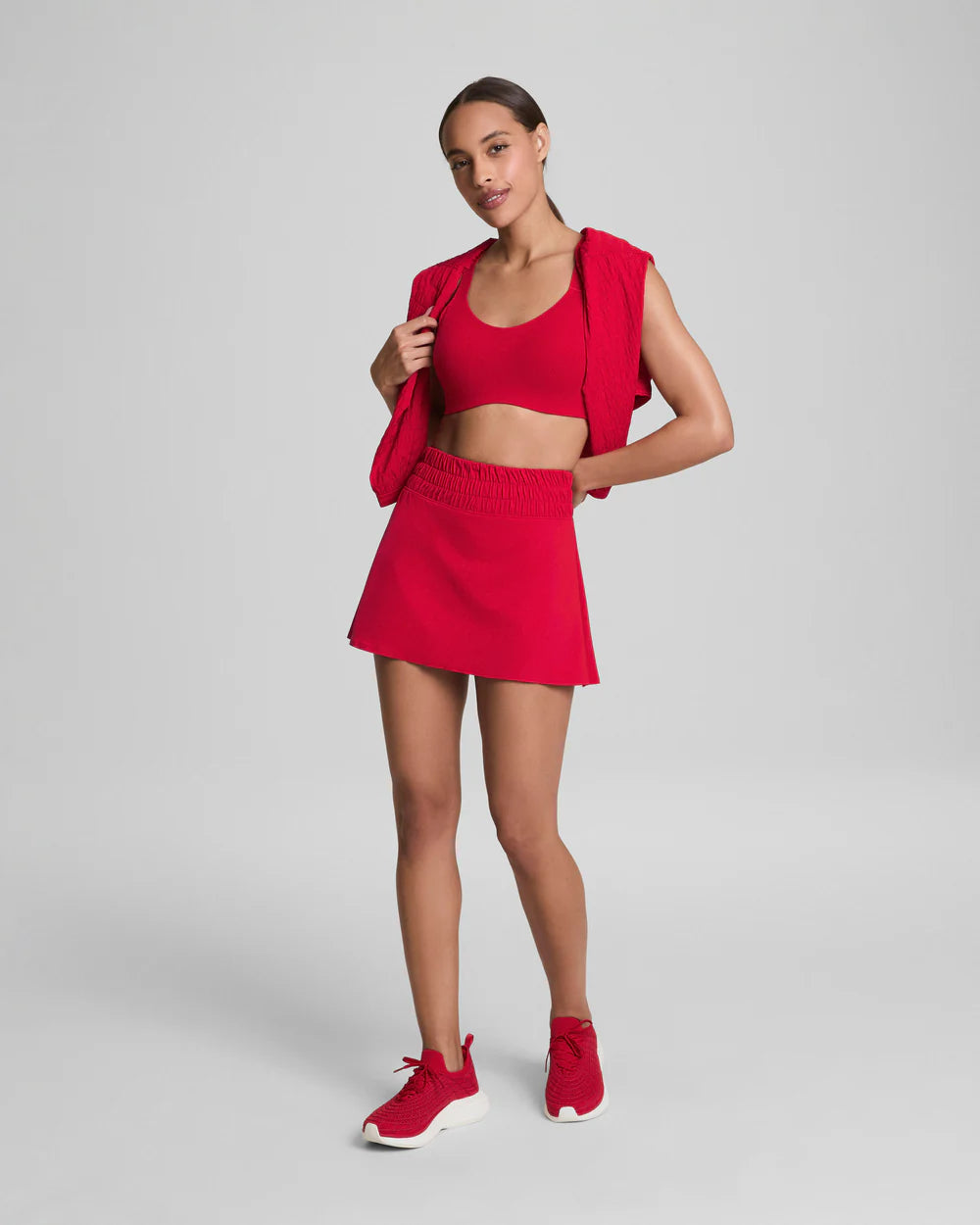 Spanx Activate Skort - Spanx Red