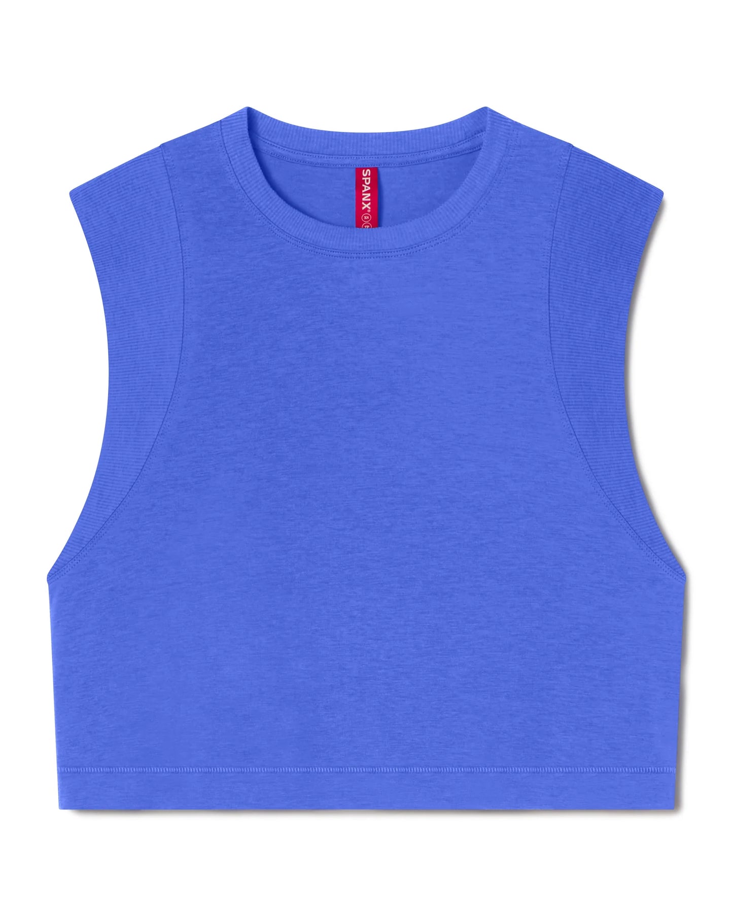 Spanx SuperNaturals Muscle Tank Top - Cosmo Blue