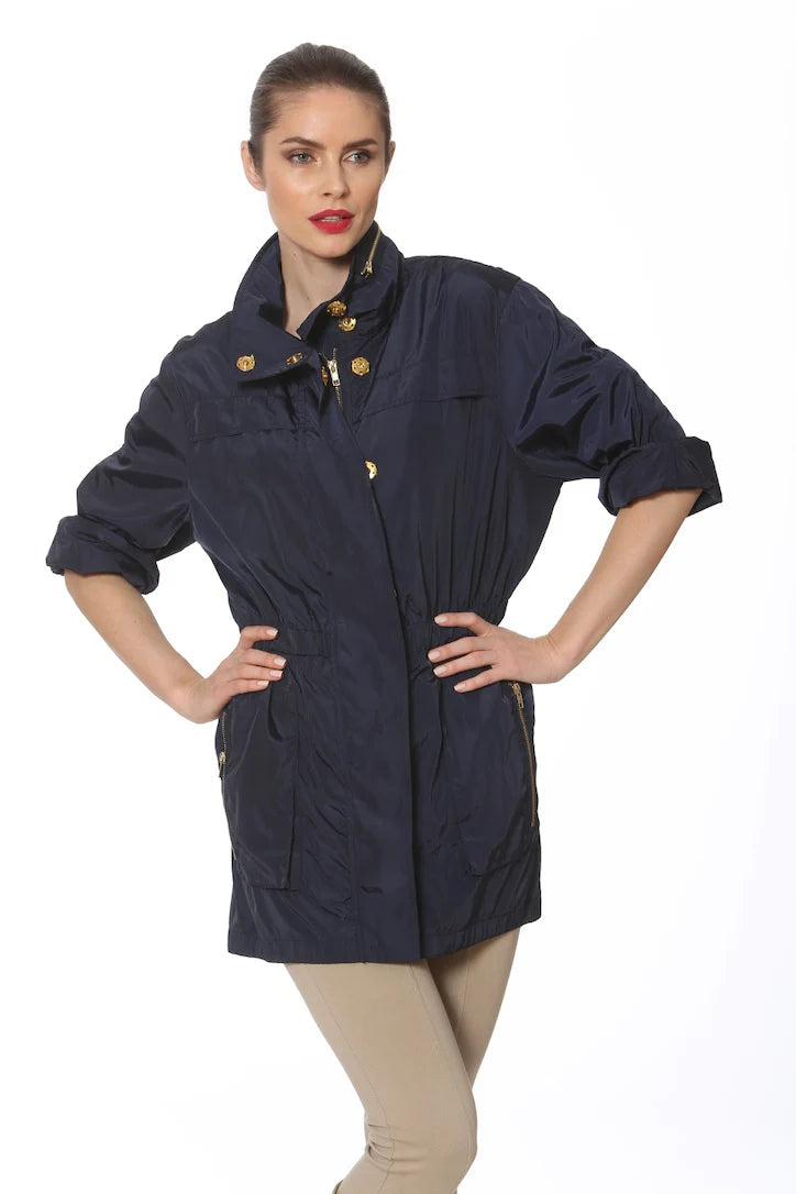 Tess Rain Jacket - Navy