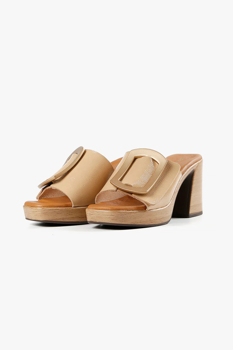 Hi Elegante Heeled Sandal - Camel
