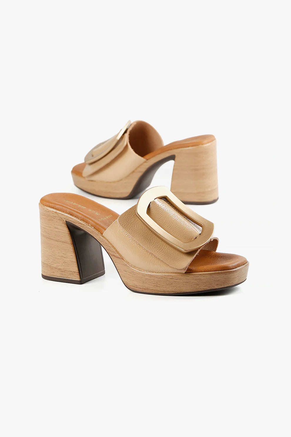 Hi Elegante Heeled Sandal - Camel