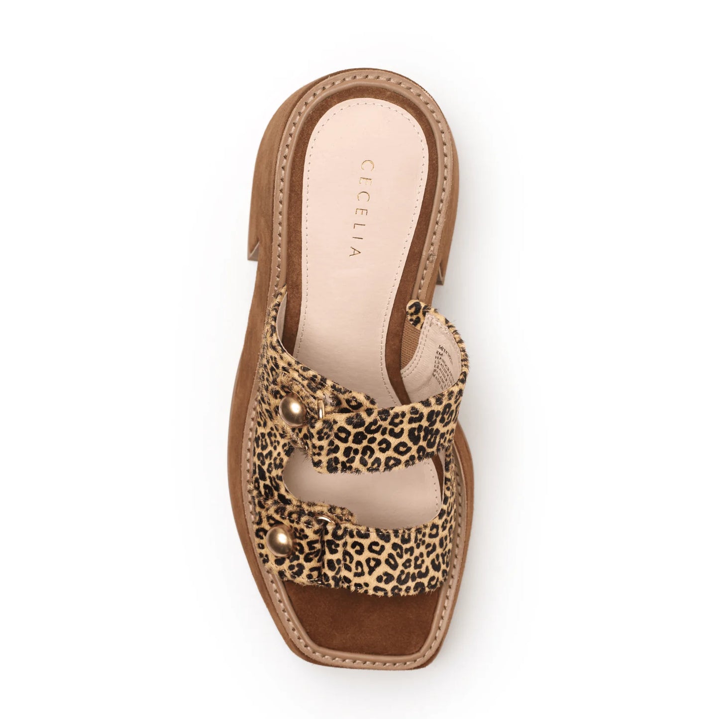 Mitchell Heeled Sandal - Leopard Suede