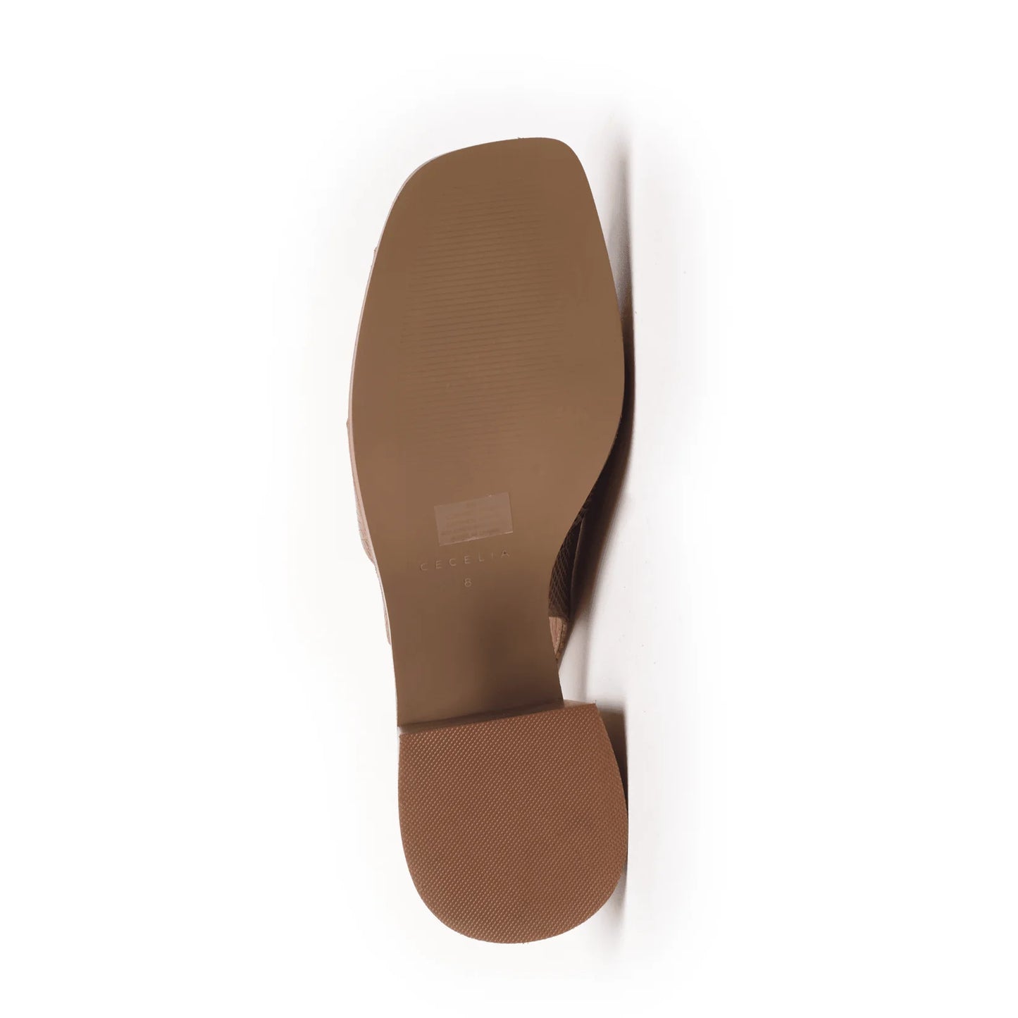 Splash Heeled Sandal - Brown Snake