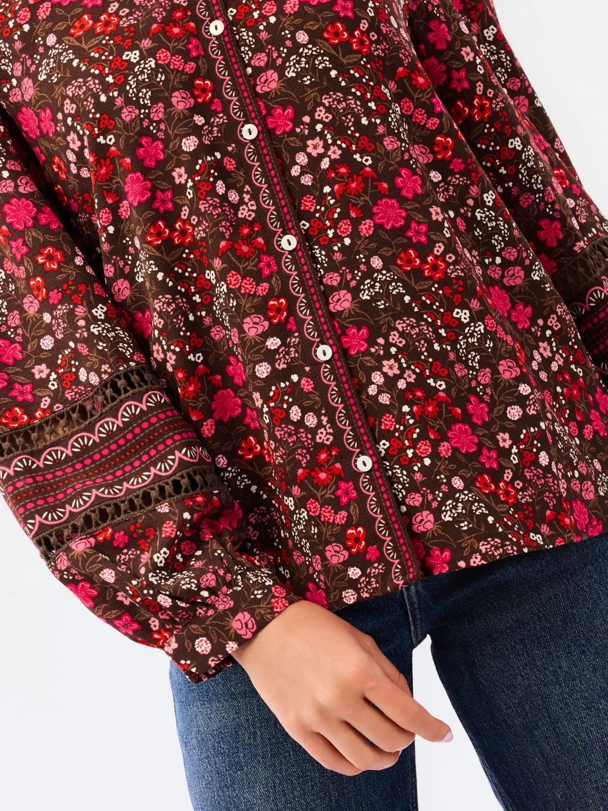 Cecelia Top - Granada Glen Cocoa