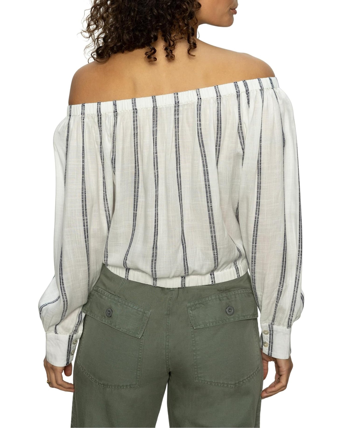 Ballet Tie Top - Stripe