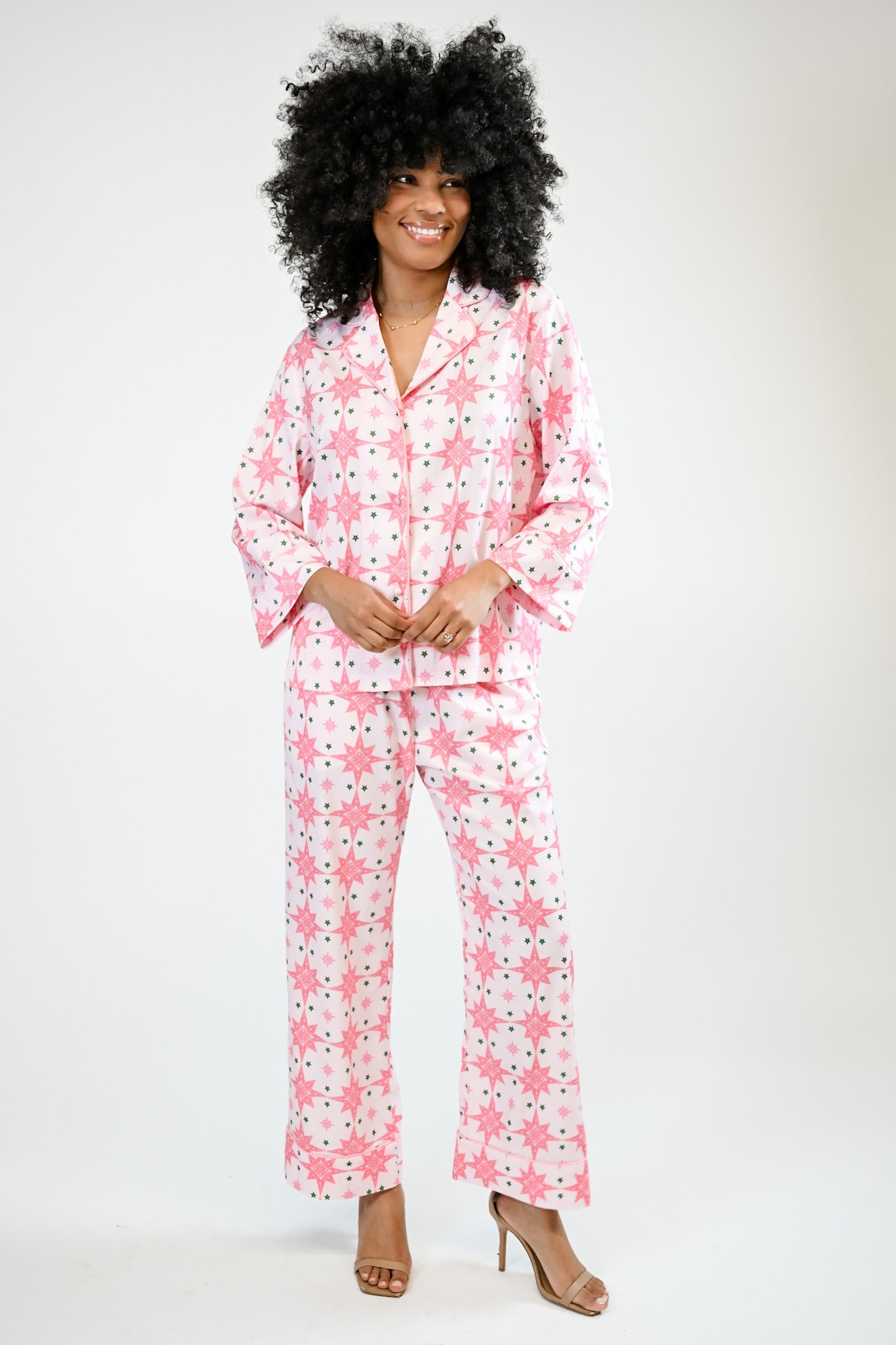 Saylor Long PJ Set - Starlight