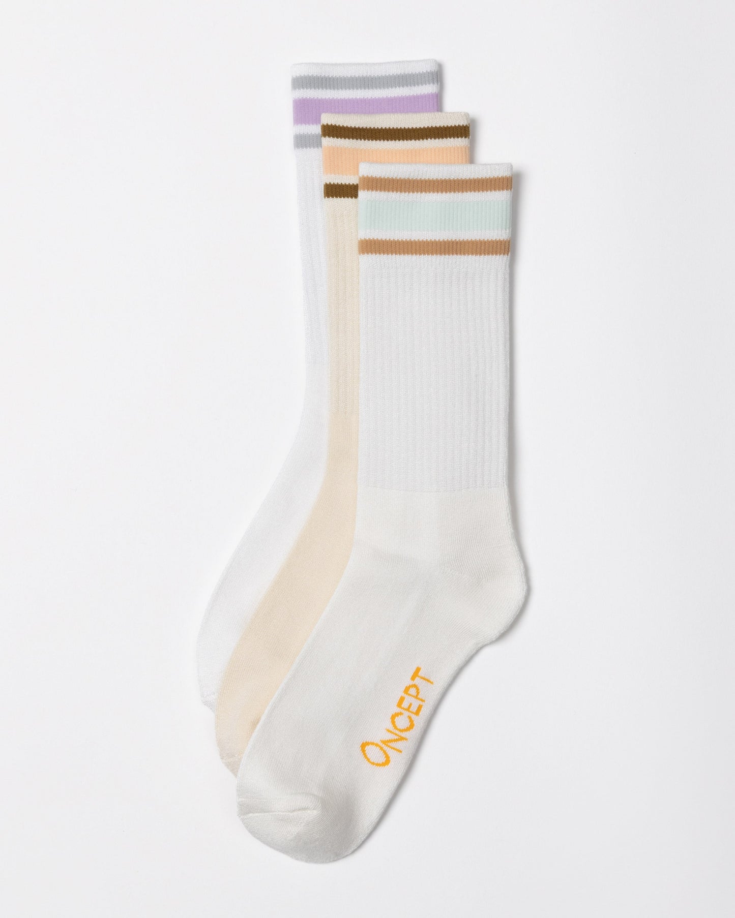 Stripe Crew Sock - Desert Multi