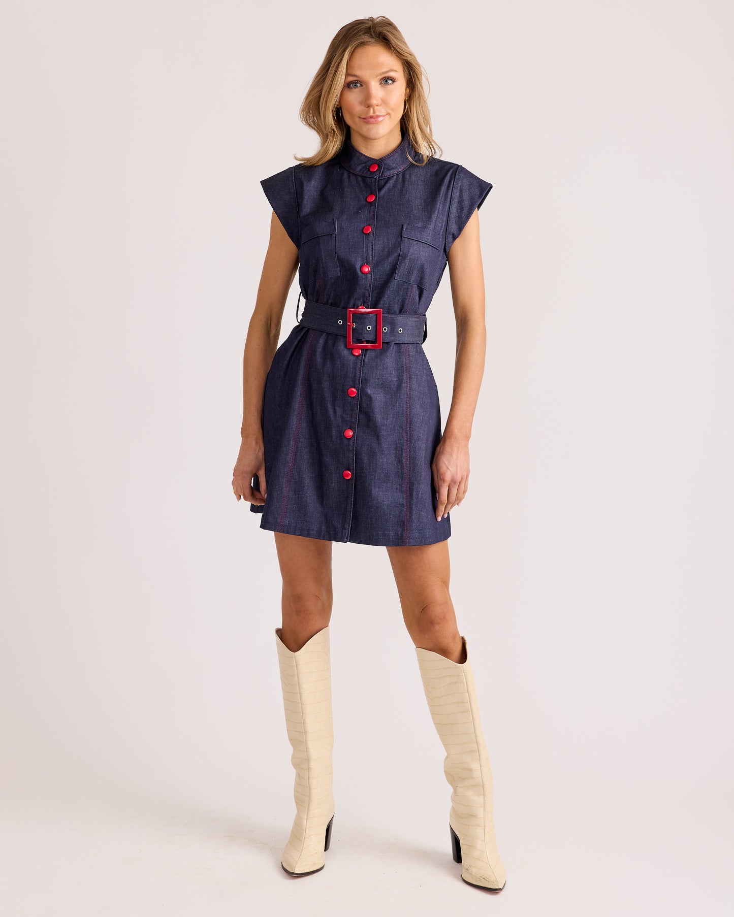 Suzie Dress - Ink Blue