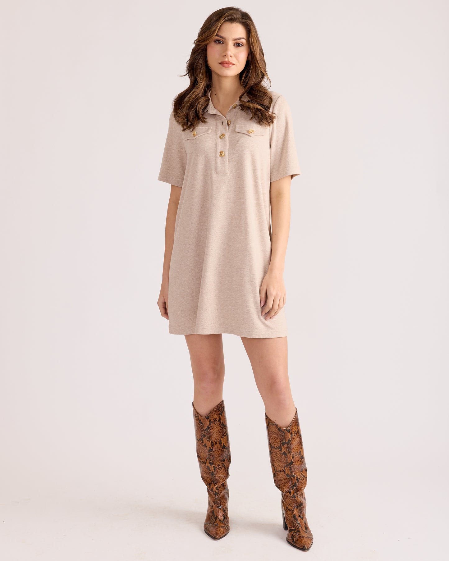 Celine Dress - Chalk