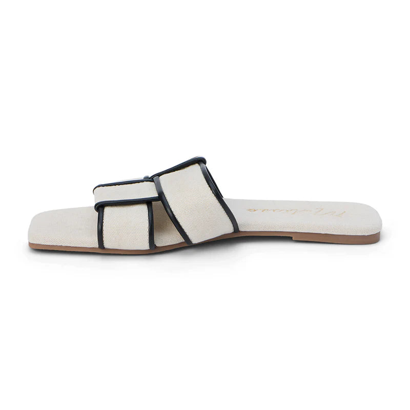 Biscayne Slide Sandal - Natural