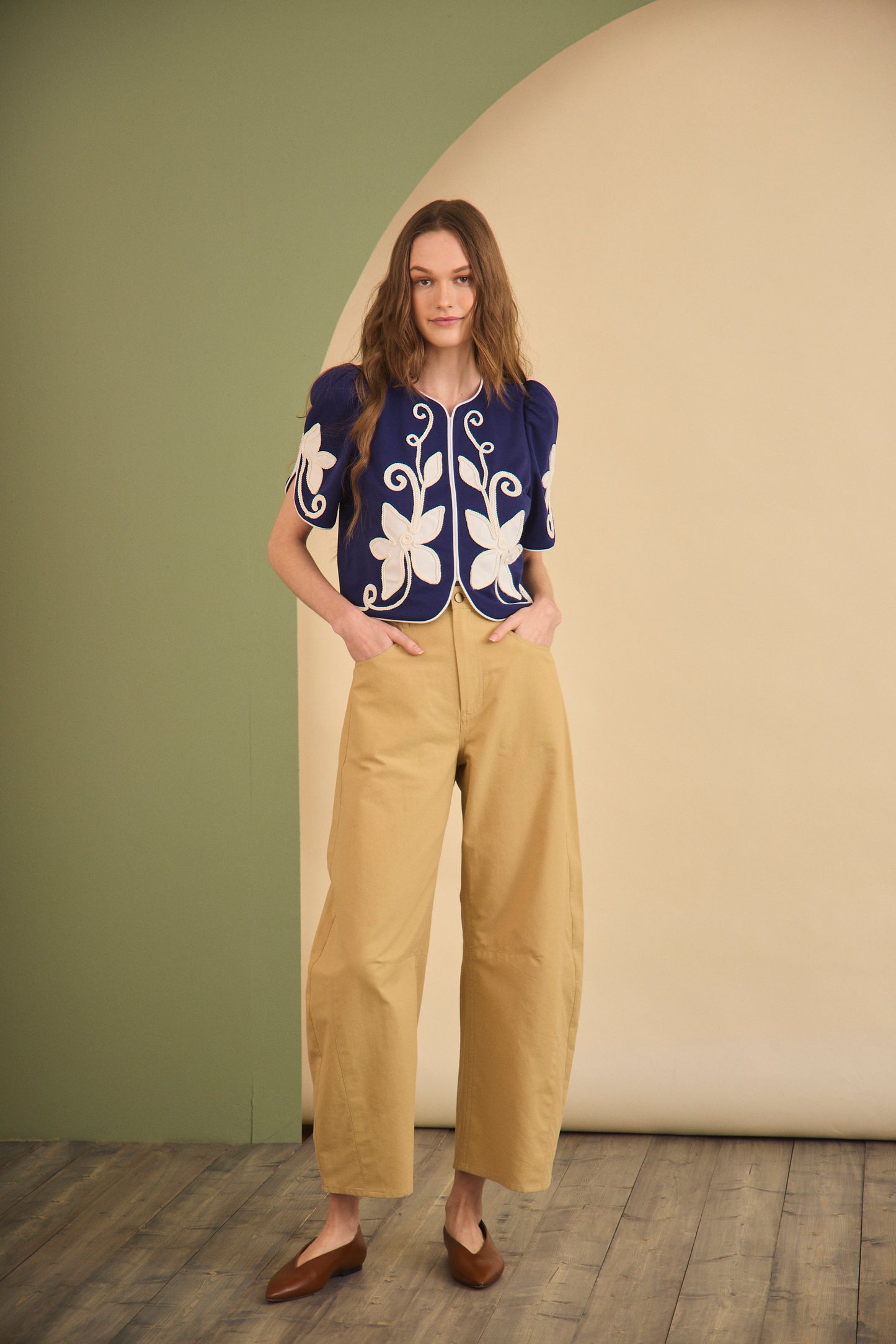 Beeson Top - Navy