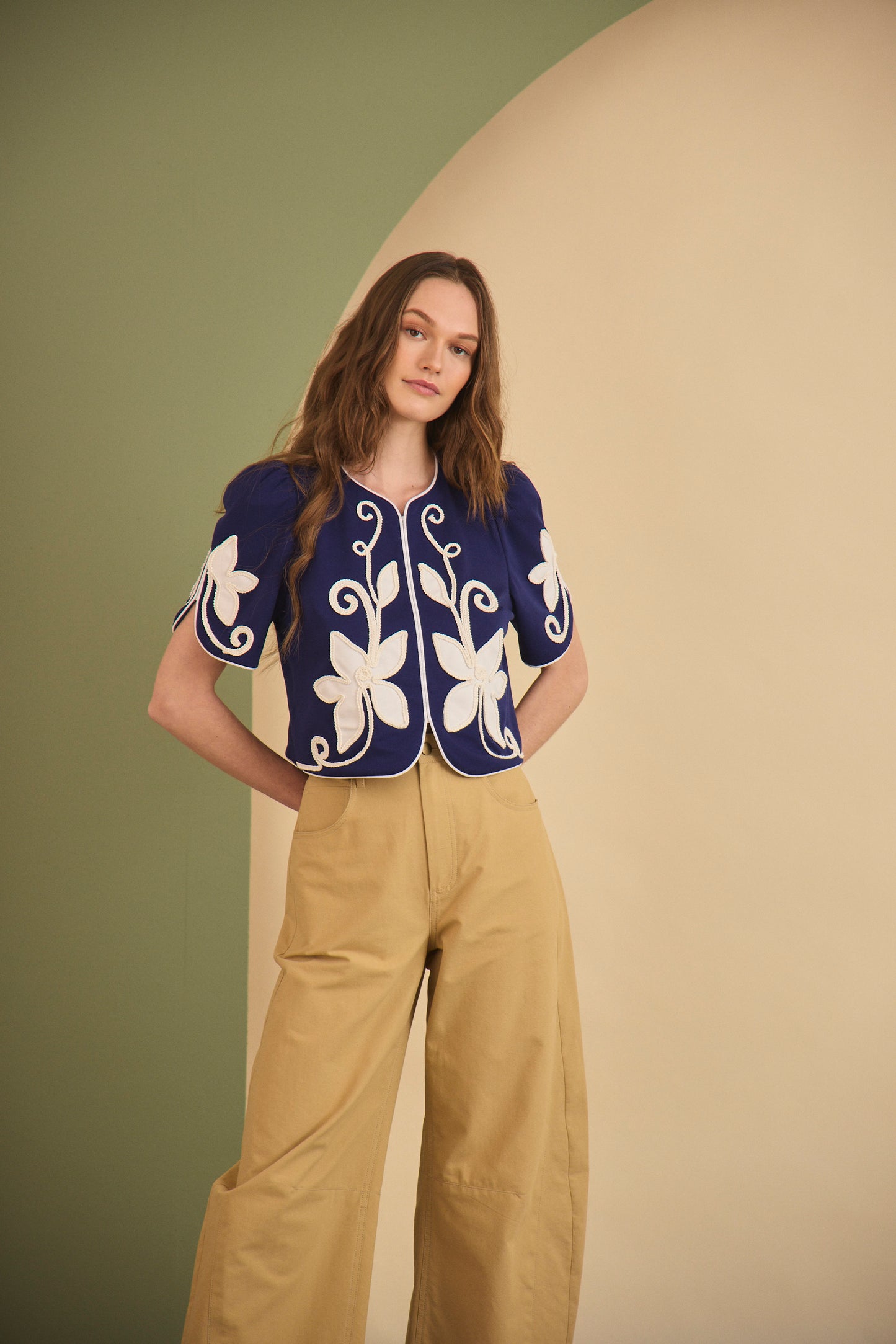 Beeson Top - Navy