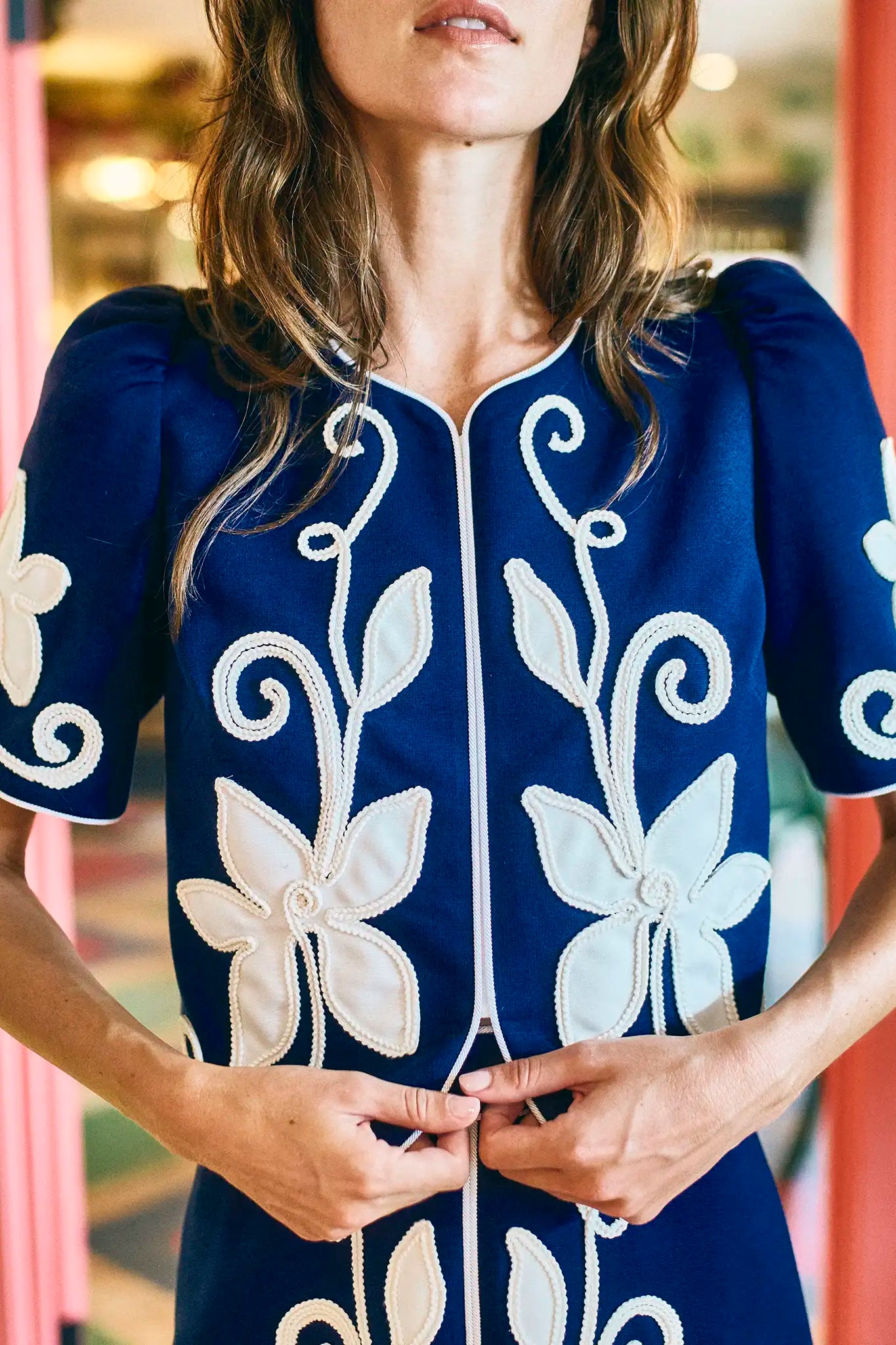 Beeson Top - Navy