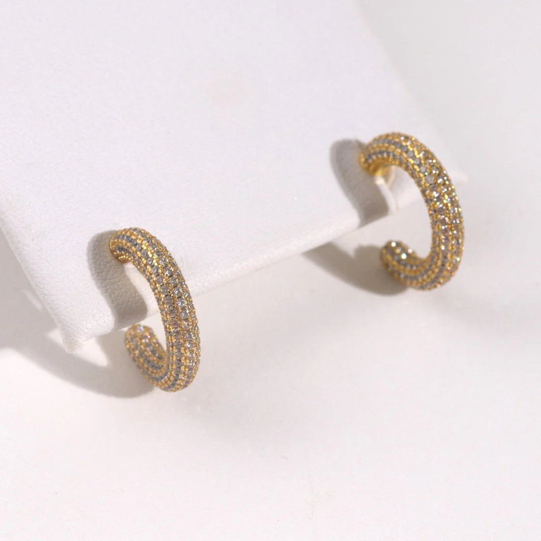 Bling Hoops - Gold