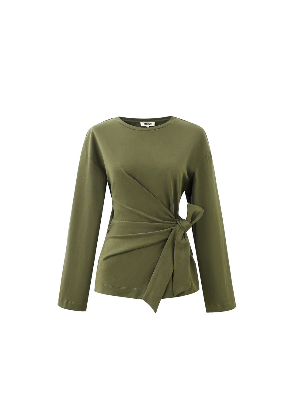 Orchis Top - Moss Green