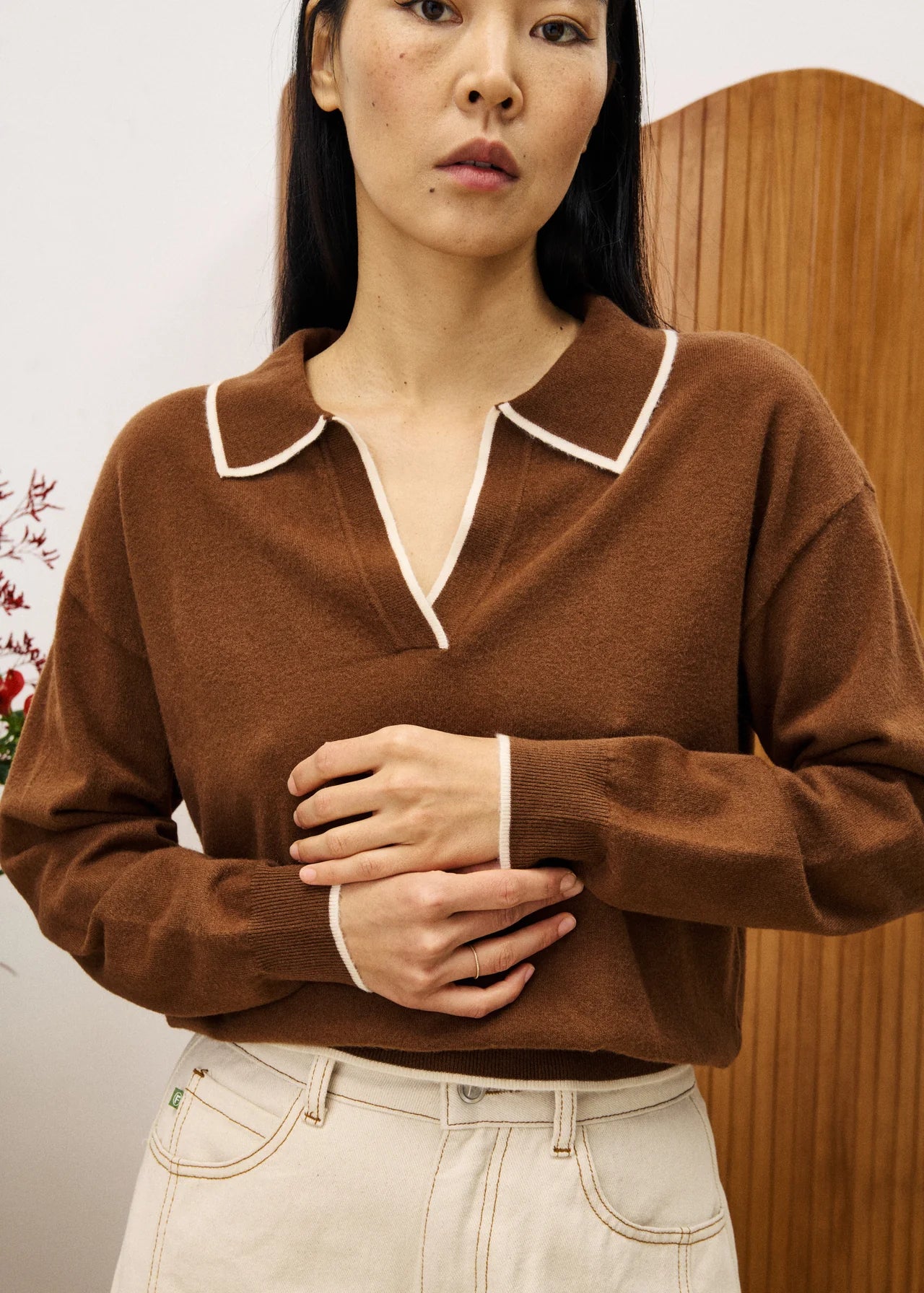 Triolet Sweater - Marron Glace