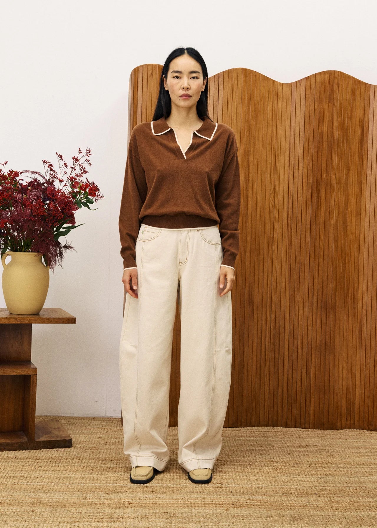 Triolet Sweater - Marron Glace