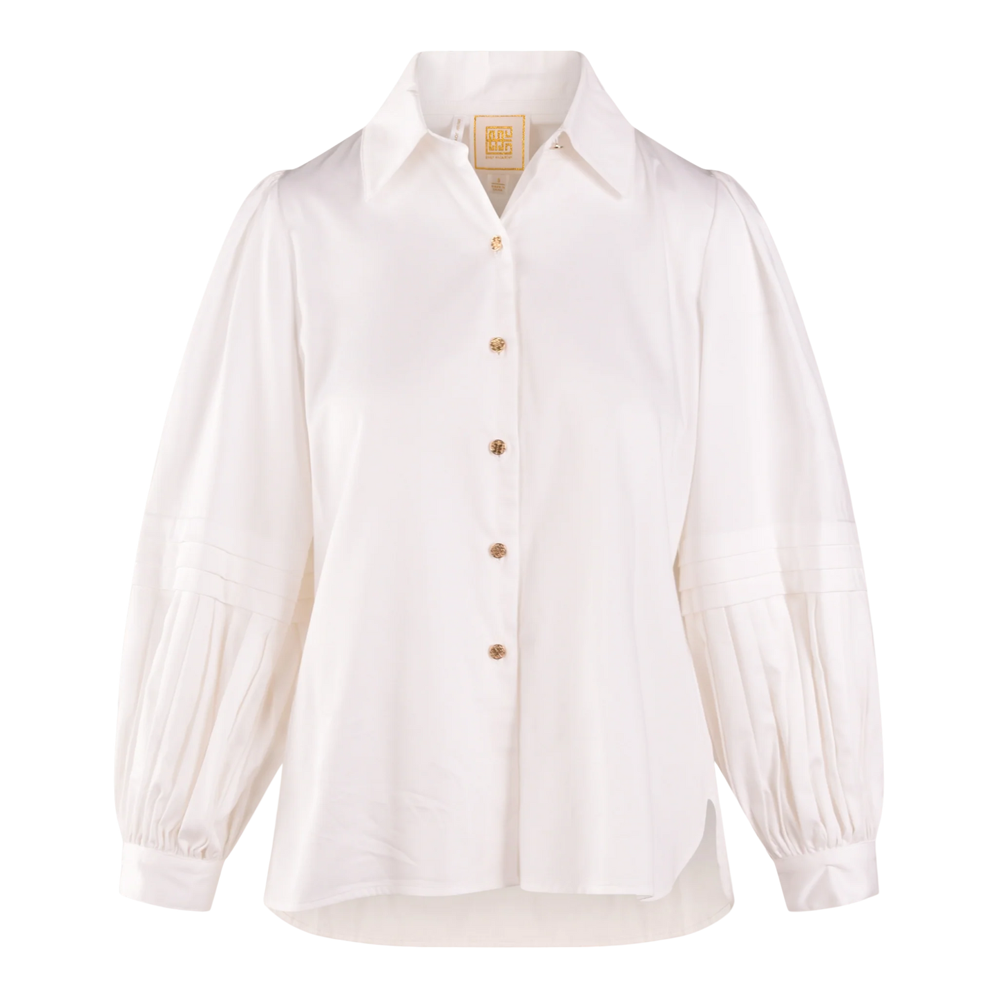 Oxford Top - White Cotton Poplin